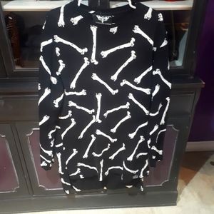 Killstar Bones Longline Sweater